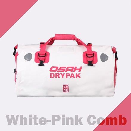 取寄 ユニバーサル 40L ドリフトダッフルバッグ ホワイト/ピンク DB-400 オサドライパック