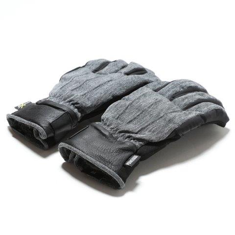 アーバンスタイルウインターグローブ ヘリンボーンネイビー Mサイズ PG-24251 パワーエイジ