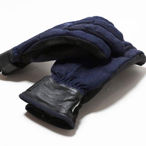 取寄 アーバンスタイルウインターグローブ ヘリンボーンネイビー XLサイズ PG-24251 パワーエイジ