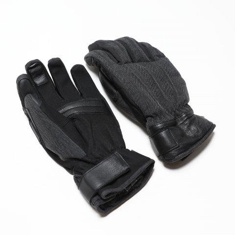 取寄 アーバンスタイルウインターグローブ ヘリンボーンブラウン Mサイズ PG-24251 パワーエイジ