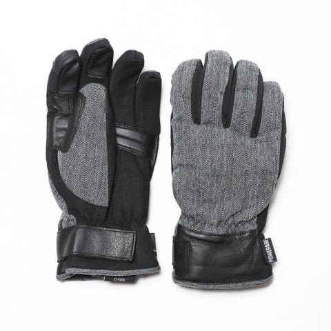 取寄 アーバンスタイルウインターグローブ ヘリンボーンブラック XSサイズ PG-24251 パワーエイジ