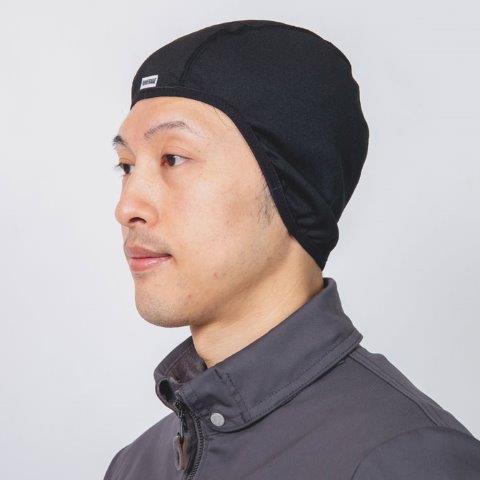 取寄 ドライアップインナーキャップ ブラック フリーサイズ PI-25170 パワーエイジ