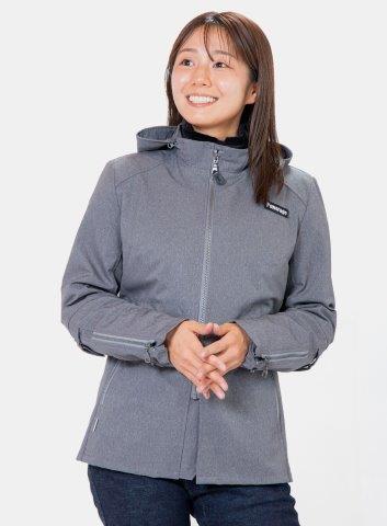 取寄 ウォーターレジストオルウェイズパーカー カーキグリーン WL(レディースL)サイズ PJ-23301 パワーエイジ