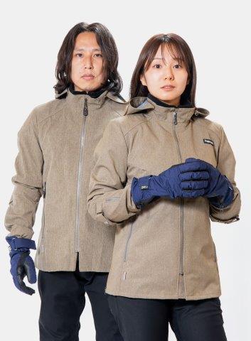 取寄 ウォーターレジストオルウェイズパーカー グレー WM(レディースM)サイズ PJ-23301 パワーエイジ