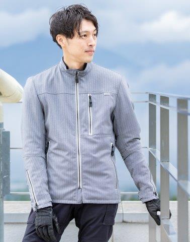 取寄 アーバンサマーライダース ヘリンボーンネイビー XLサイズ PJ-24108 パワーエイジ