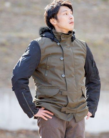 N-3Bライダース カフェ Lサイズ PJ-24202 パワーエイジ