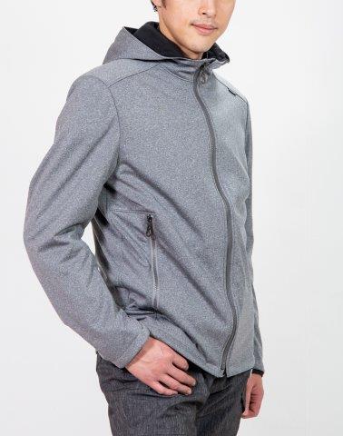 取寄 イージーライドウォームパーカー グレー Mサイズ PJ-24208 パワーエイジ