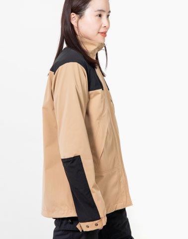 取寄 ウインドストップライトジャケット ブラック/オリーブ WLサイズ PJ-24209 パワーエイジ