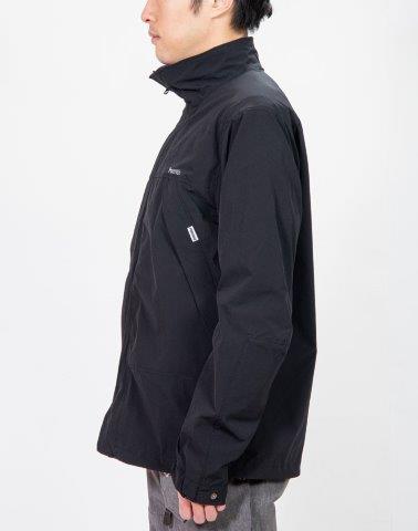 取寄 ウインドストップライトジャケット ブラック/オリーブ Mサイズ PJ-24209 パワーエイジ