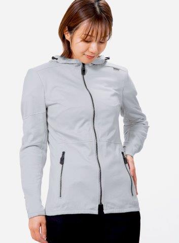 取寄 イージーライドパーカー ダンガリー WL(レディースL)サイズ PJ-25103 パワーエイジ