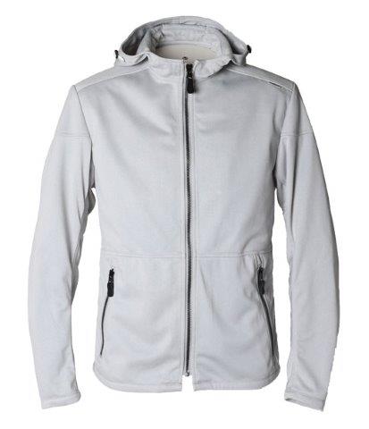 取寄 イージーライドパーカー グレイッシュホワイト WL(レディースL)サイズ PJ-25103 パワーエイジ