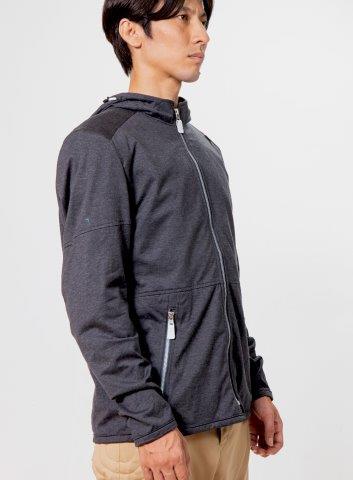 取寄 イージーライドパーカー グレイッシュホワイト Lサイズ PJ-25103 パワーエイジ