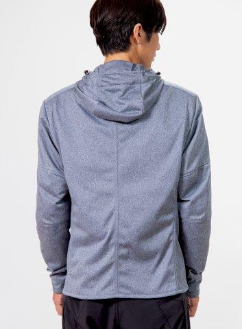 取寄 イージーライドパーカー チャコールブラック Lサイズ PJ-25103 パワーエイジ