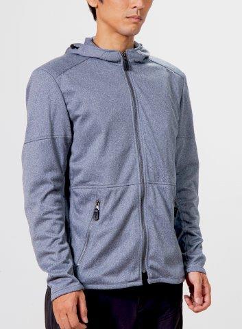 取寄 イージーライドパーカー チャコールブラック Mサイズ PJ-25103 パワーエイジ