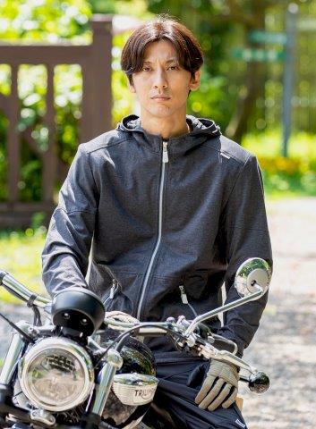 取寄 イージーライドパーカー グレー Mサイズ PJ-25103 パワーエイジ