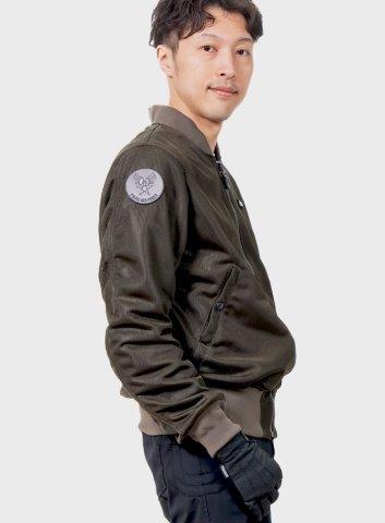 MA-1サマーライダース ブラック Mサイズ PJ-25109 パワーエイジ