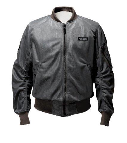 取寄 MA-1サマーライダース グレー Lサイズ PJ-25109 パワーエイジ