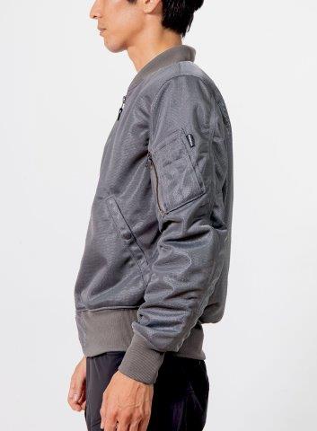 取寄 MA-1サマーライダース グレー XXLサイズ PJ-25109 パワーエイジ