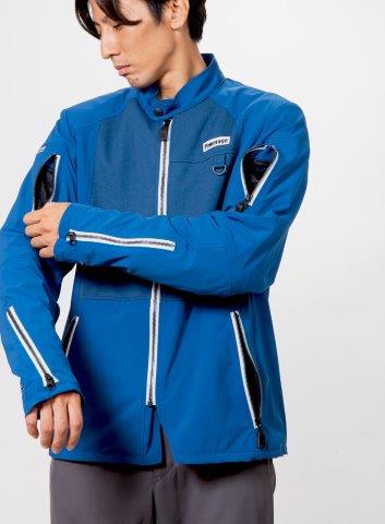 取寄 エアテックライダース ブラック Mサイズ PJ-25111 パワーエイジ