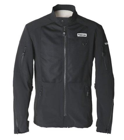 取寄 エアテックライダース ブラック Mサイズ PJ-25111 パワーエイジ