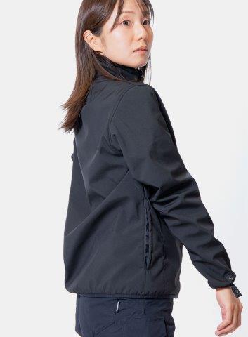 取寄 ウインドストップウォームインナージャケット ブラック WM(レディースM)サイズ PWI0004Z パワーエイジ