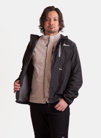 シアウインドブレーカー ブラック XLサイズ PWI0021 パワーエイジ