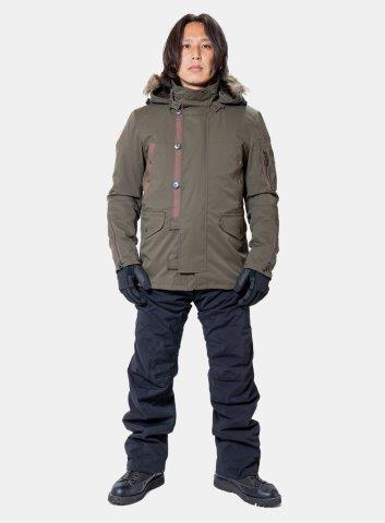 取寄 N-3Bライダース ミッドナイト/オレンジ XXLサイズ PWJ0001Z パワーエイジ