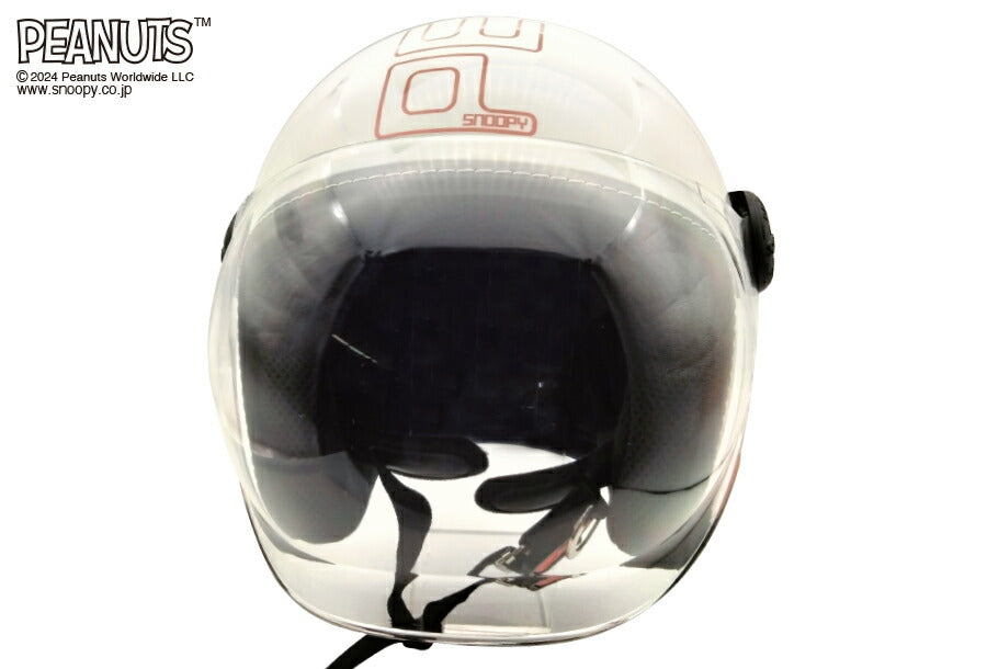 ジェットシールドヘルメット SNOOPY&Charlie Brown ブルー 57-58cm SNJ-111 AXS