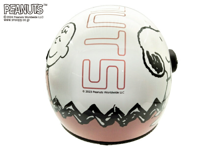 ジェットシールドヘルメット SNOOPY&Charlie Brown ブルー 57-58cm SNJ-111 AXS