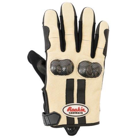 ライディングメッシュグローブ アイボリー LL RLG006S ルーキー