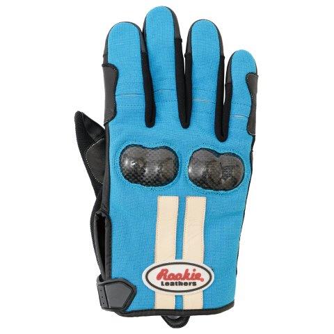 ライディングメッシュグローブ スカイブルー 3L RLG006S ルーキー
