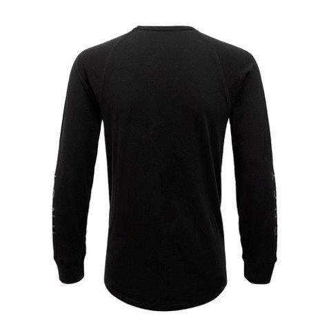 長袖クルーネック ブラック Lサイズ 25151822 レナジー