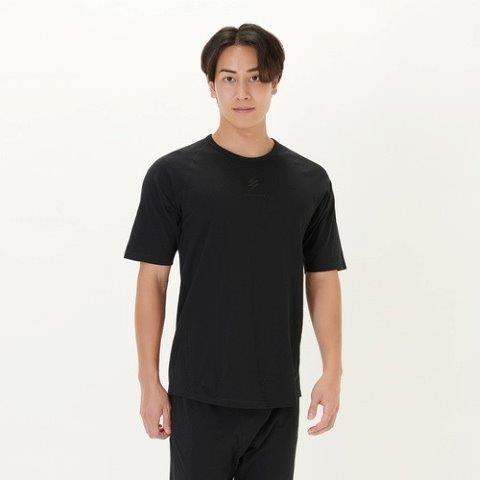 半袖クルーネック ブラック XLサイズ 25151843 レナジー