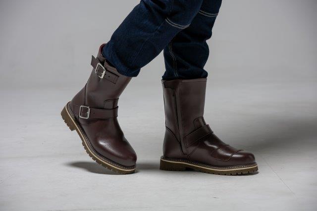 Rosso防水ブーツ レッドブラウン 22.5cm ROB207 ロッソスタイルラボ