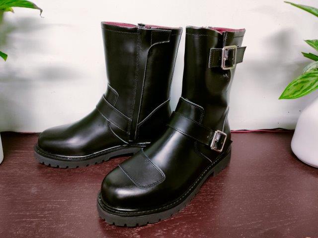 Rosso防水ブーツ ブラック 24.0cm ROB207 ロッソスタイルラボ