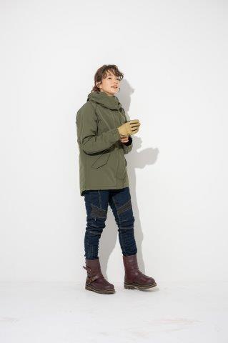 モッズコート ブラック L+サイズ ROJ1002 ロッソスタイルラボ