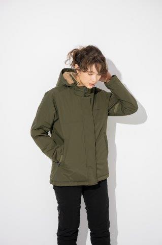 ボアウィンタージャケット ダークベージュ L+サイズ ROJ1003 ロッソスタイルラボ