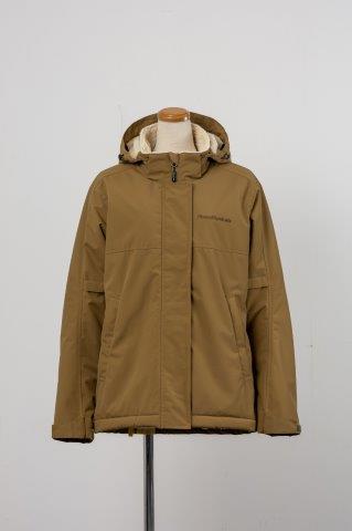 ボアウィンタージャケット ダークベージュ L+サイズ ROJ1003 ロッソスタイルラボ