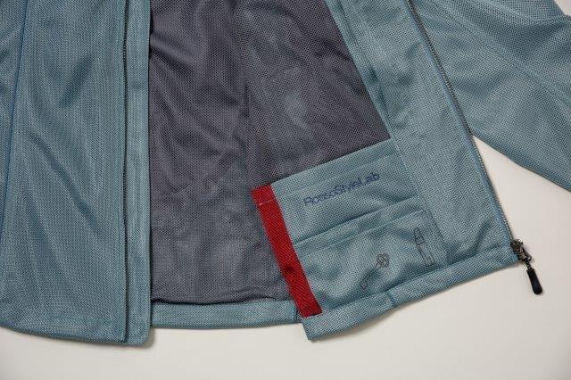 取寄 スタイルアップメッシュジャケット S.グレー Sサイズ ROJ125 ロッソスタイルラボ