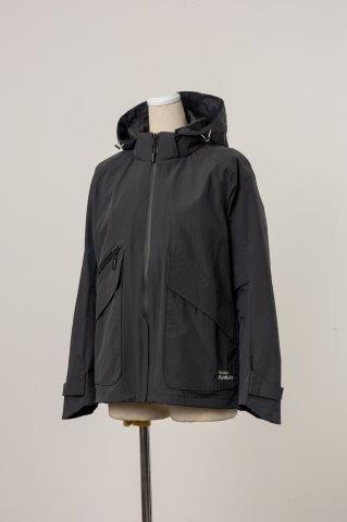 WR フーディージャケット チャコール Lサイズ ROJ129 ロッソスタイルラボ