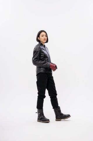 シングルレザージャケット アイボリー Sサイズ ROL17 ロッソスタイルラボ