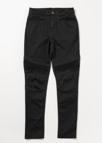 ストレッチスキニーパンツ ブラック L+サイズ ROP67 ロッソスタイルラボ