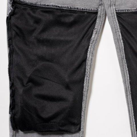 ストレッチスキニーパンツ リアルブラック L+(LL)サイズ ROP73 ロッソスタイルラボ