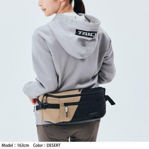ウエストバッグ チャコール 5L RSB285 アールエスタイチ