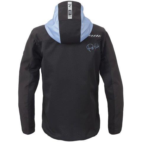 取寄 エアーフリップ パーカ ブラック/アイスブルー WS(レディースS)サイズ RSJ334 アールエスタイチ