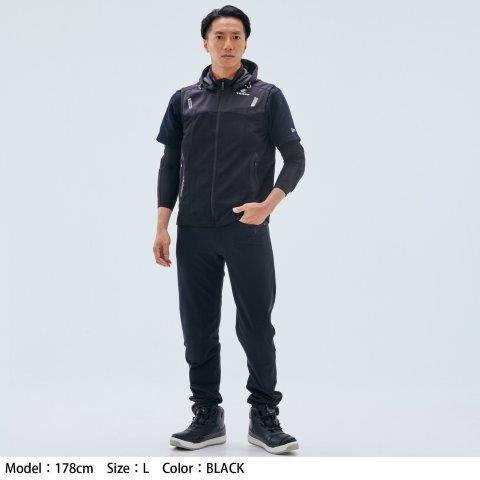 プロテクション メッシュベスト ブラック Sサイズ RSJ337 アールエスタイチ