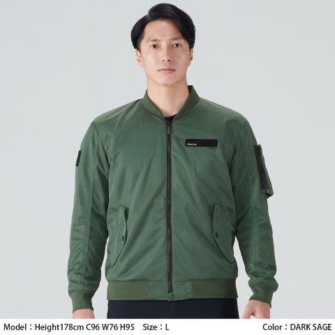 取寄 エアー フライト ジャケット グレー WM(レディースM)サイズ RSJ351 アールエスタイチ