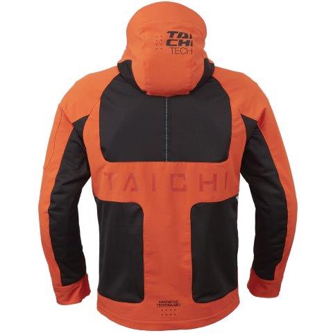 取寄 エアー パーカ ブラック/オレンジ 3XLサイズ RSJ354 アールエスタイチ