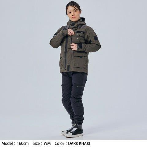 モンスター オールシーズンパーカ ガンメタル/クリーム WS(レディースS)サイズ RSJ726 アールエスタイチ