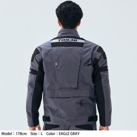 DRYMASTER コンパス オールシーズンジャケット イーグルグレー 4XLサイズ RSJ729 アールエスタイチ